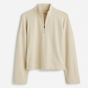Madewell Quarter Zip Pullover Top